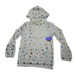 Emma & Elsa Hoodie 14(L) NWT